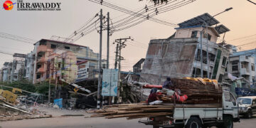 Myanmar Quake Victims Left to Deal With Damaged Structures Alone