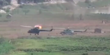 Two Myanmar Junta Choppers Down in Battle for Kachin’s Bhamo