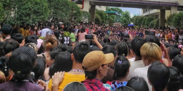 We Can’t Help You, Myanmar Junta Tells Striking Workers at Adidas Factory