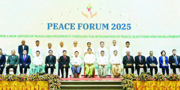 Propped Up by China, Junta Boss Slams Foreign Meddling in Myanmar ‘Peace Process’