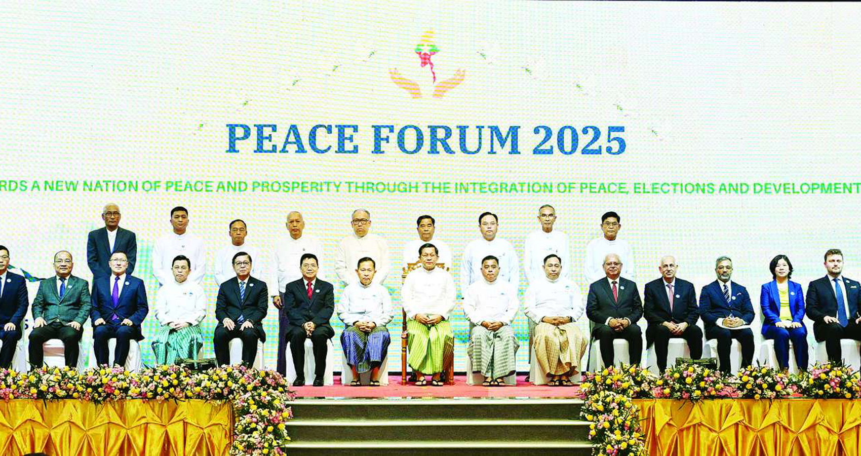Propped Up by China, Junta Boss Slams Foreign Meddling in Myanmar ‘Peace Process’