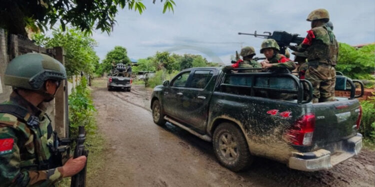 Fighting Nears Nawnghkio Town as Myanmar Junta Pushes to Retake N. Shan