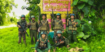 Myanmar Junta Troops Encircle Resistance-Held Sagaing Village