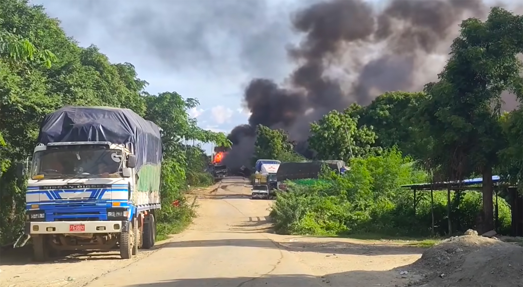 Myanmar Junta Airstrike Targets Sagaing Civilians