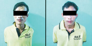 Two Held for Posting Anti-Election Stickers in Yangon