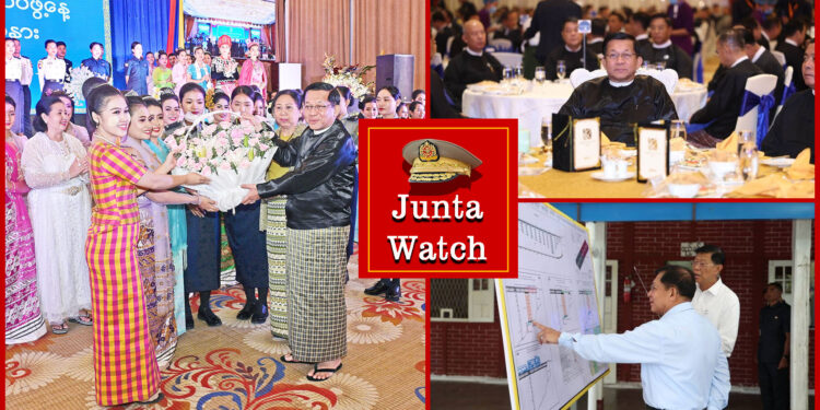 Junta Chief Unveils Country’s First ‘Handcuffs’ Election; Prefers Photo Ops to Front Line; and More