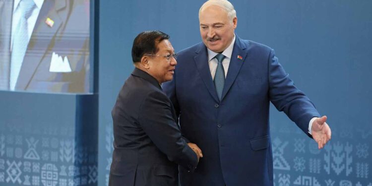 Belarus Dictator to Visit Myanmar