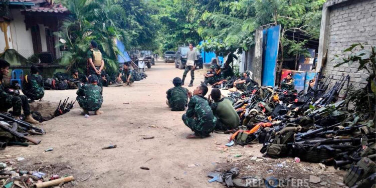 KNU Troops Stumble Upon Another Scam Center Run by Junta-Allied Militia