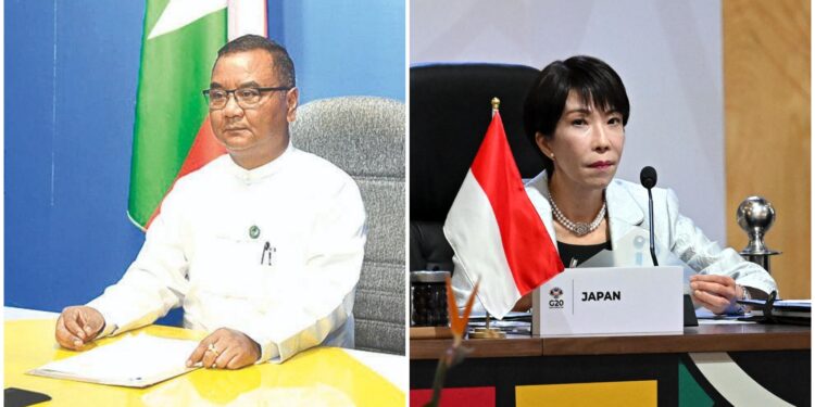 Myanmar Junta Backs China in Row With Japan Over Taiwan Remarks