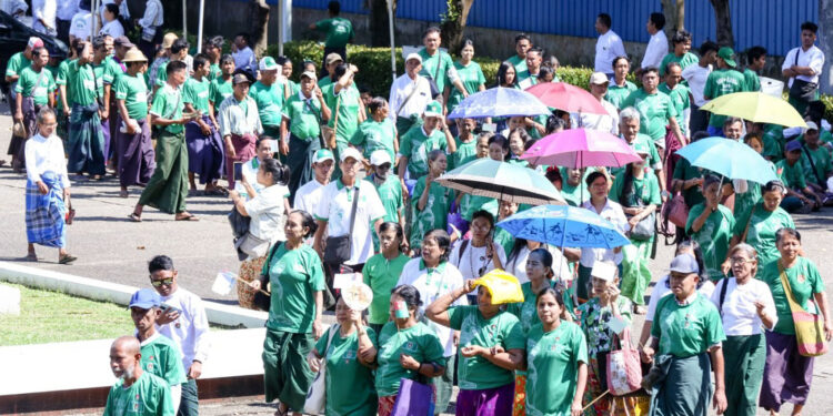 Yangon Factory Owners Pressuring Workers to Back Junta Proxy Party in Election