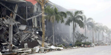 Images Show Myanmar Scam Hub Largely Standing Despite Crackdown