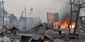 Myanmar Junta Intensifies Rakhine Bombings Amid Lull in Northern Shan