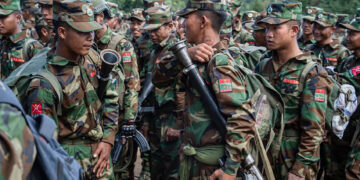 TNLA Accused of Protecting Myanmar Junta Troops in Mongmit