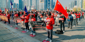 Junta Blacklists Myanmar Expats in Korea Over Election Protests