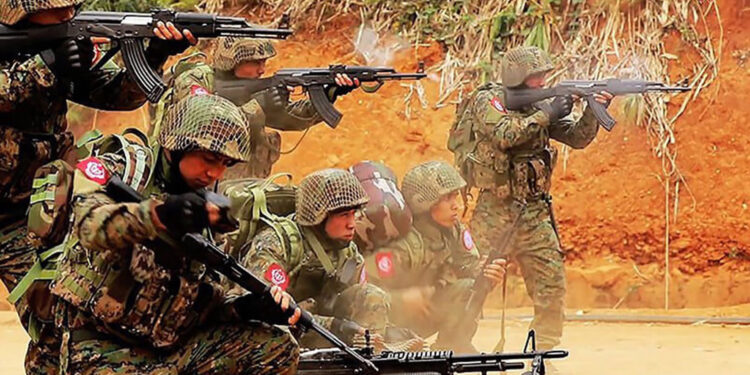 Myanmar Junta Commander Killed in Arakan Army Ambush