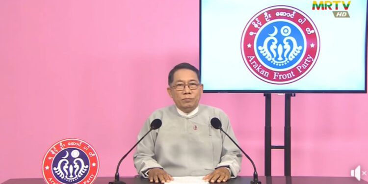 Myanmar Junta Proxy Party Dominates Rakhine Elections