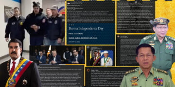 Envious Myanmar Netizens Seek U.S. Action on Min Aung Hlaing After Maduro Arrest  